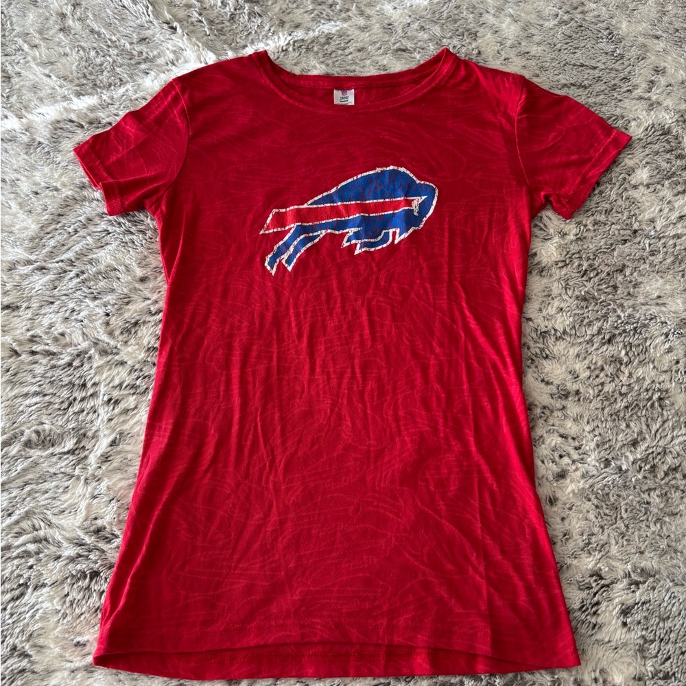 BUFFALO BILLS Women’s T-Shirt Sz MED